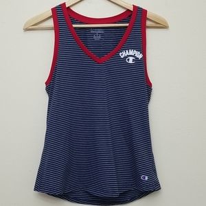 Champion Striped Tank Top Medium